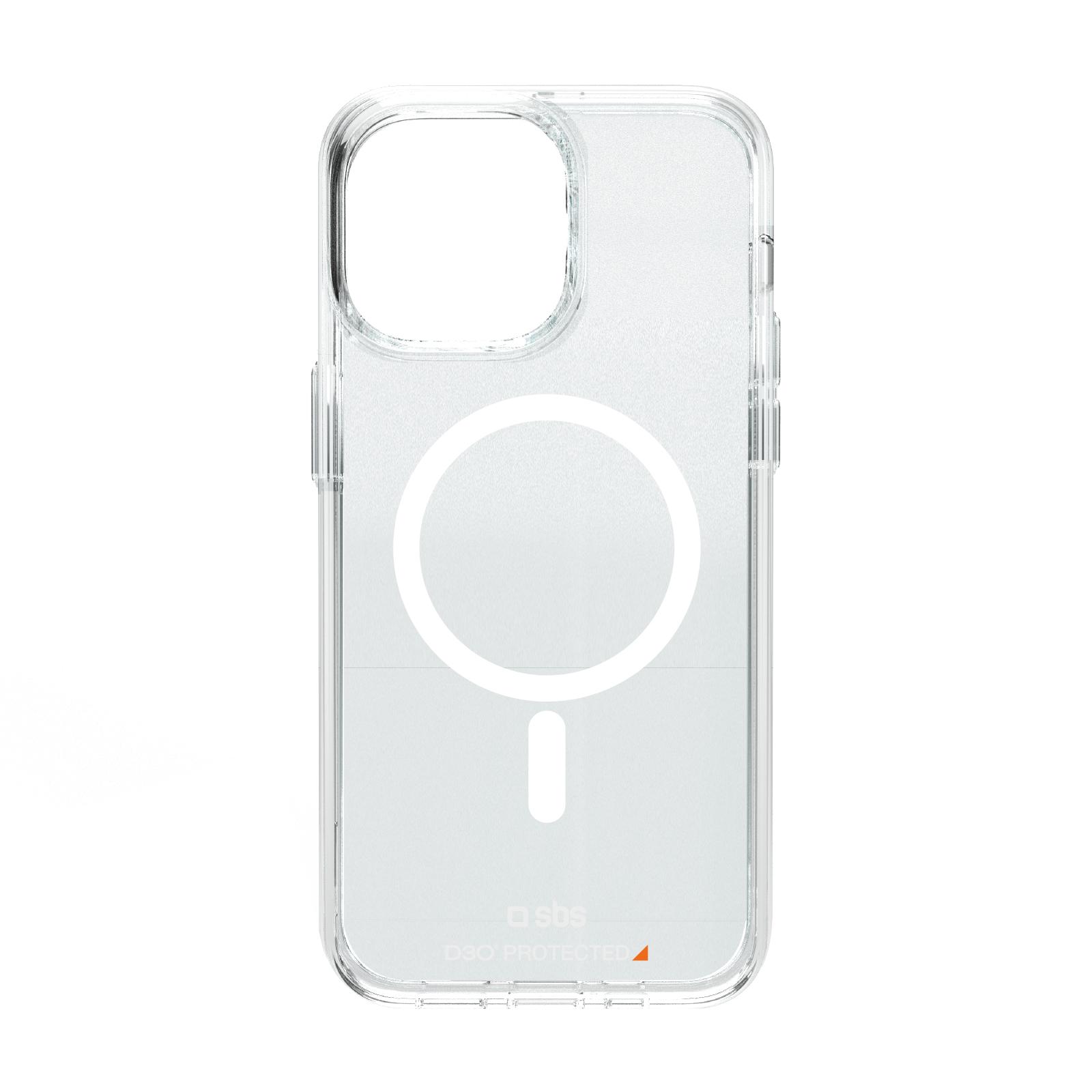 Extrem widerstandsfähiges Cover für iPhone 15 Plus mit D3O-Technologie, Transparent