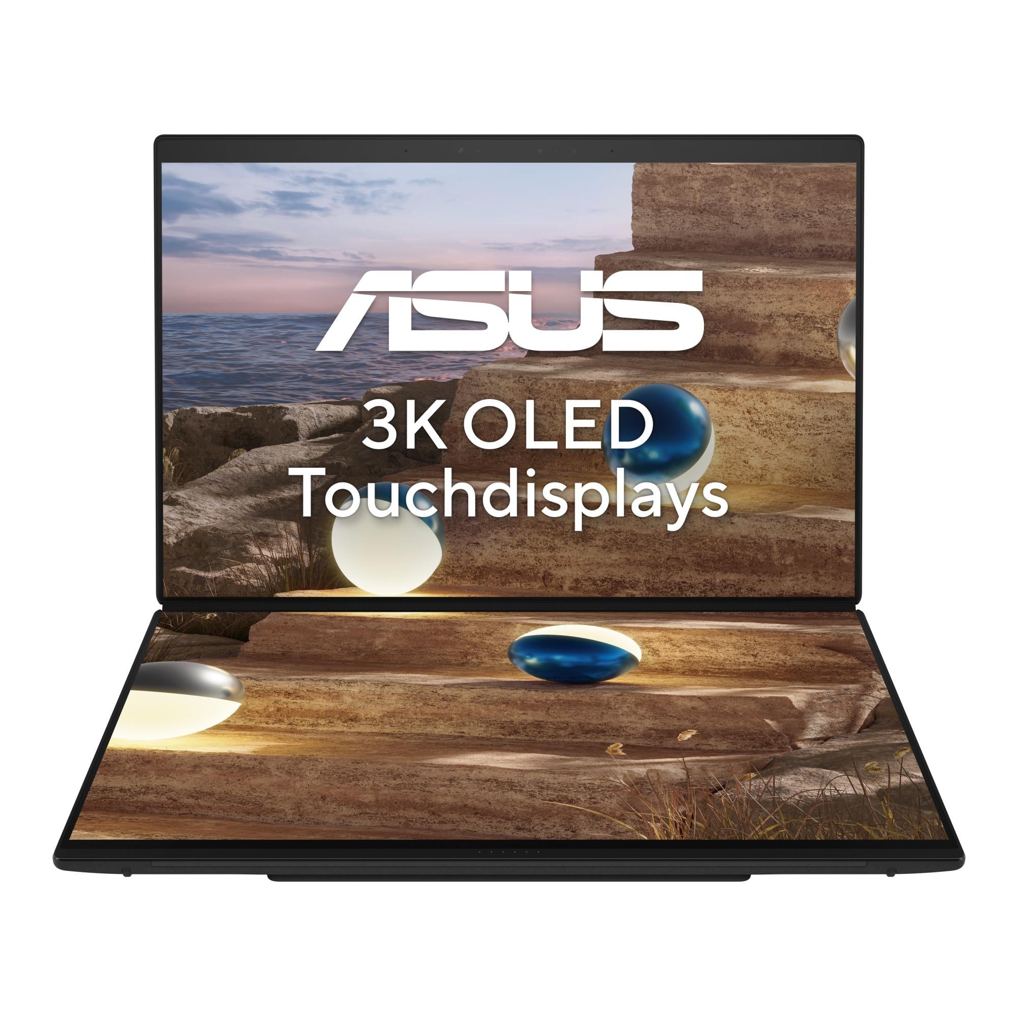 2in1 Convertible Zenbook Duo 14 UX8407AA-SN469X, Moher Gray, 14 Zoll, 3K, Intel Core Ultra 9 386H, 32 GB, 1 TB