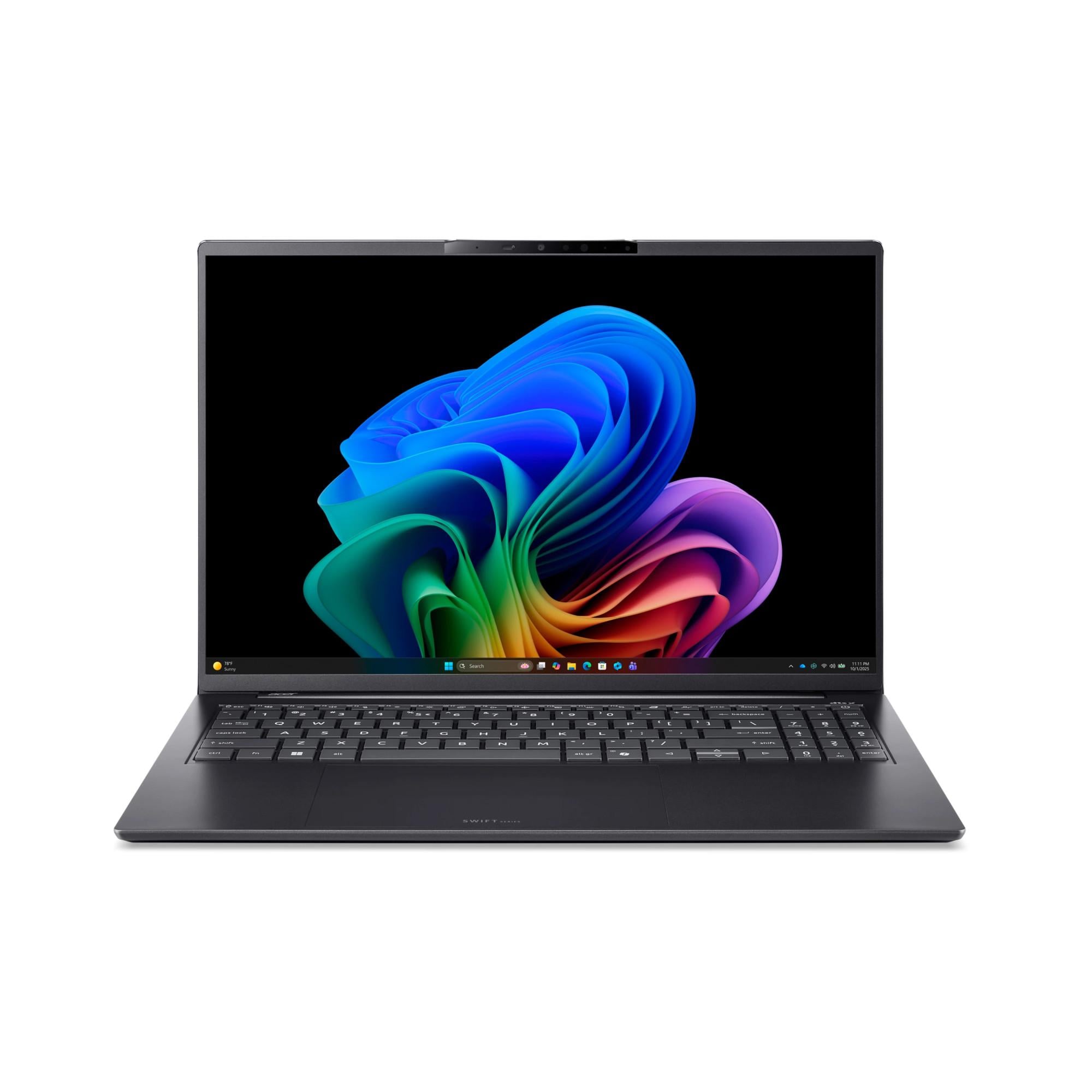 Notebook Swift Go 16 AI SFG16-I71-96HQ, Titanium Gray, 16 Zoll, WUXGA, Intel Core Ultra 9 386H, 16 GB, 512 GB