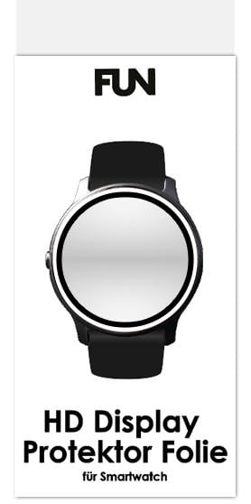 HD Display Protektor Folie für Smartwatch 44/46mm Clear (20561)
