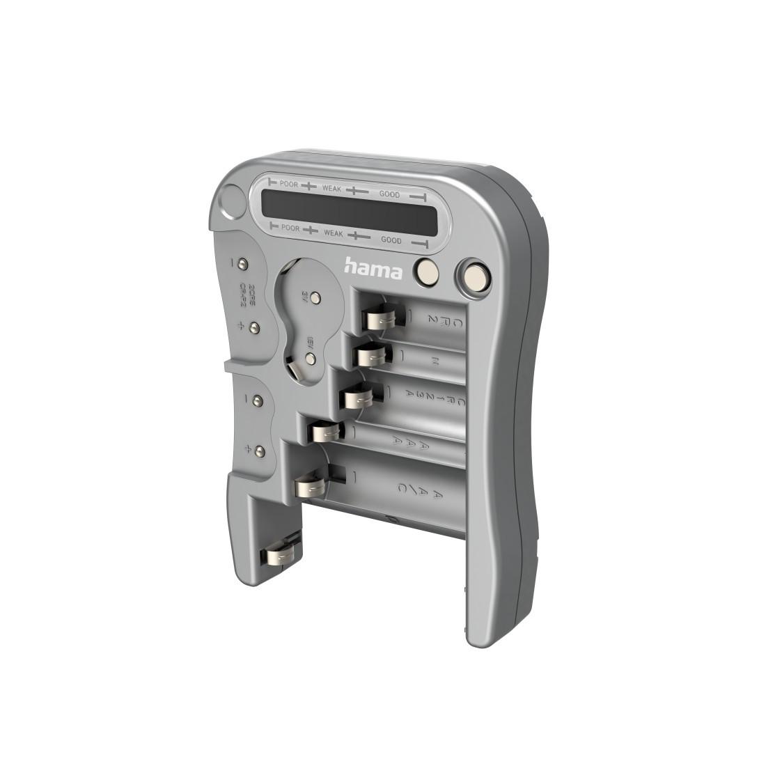 Batterietester, Universal-Messgerät für Akkus, Batterien, Knopfzellen (00223541)