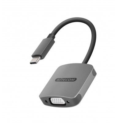 Adapter "CN-374", USB-C 3.1-Stecker auf VGA-Buchse mit USB-C Power Delivery (00190969)