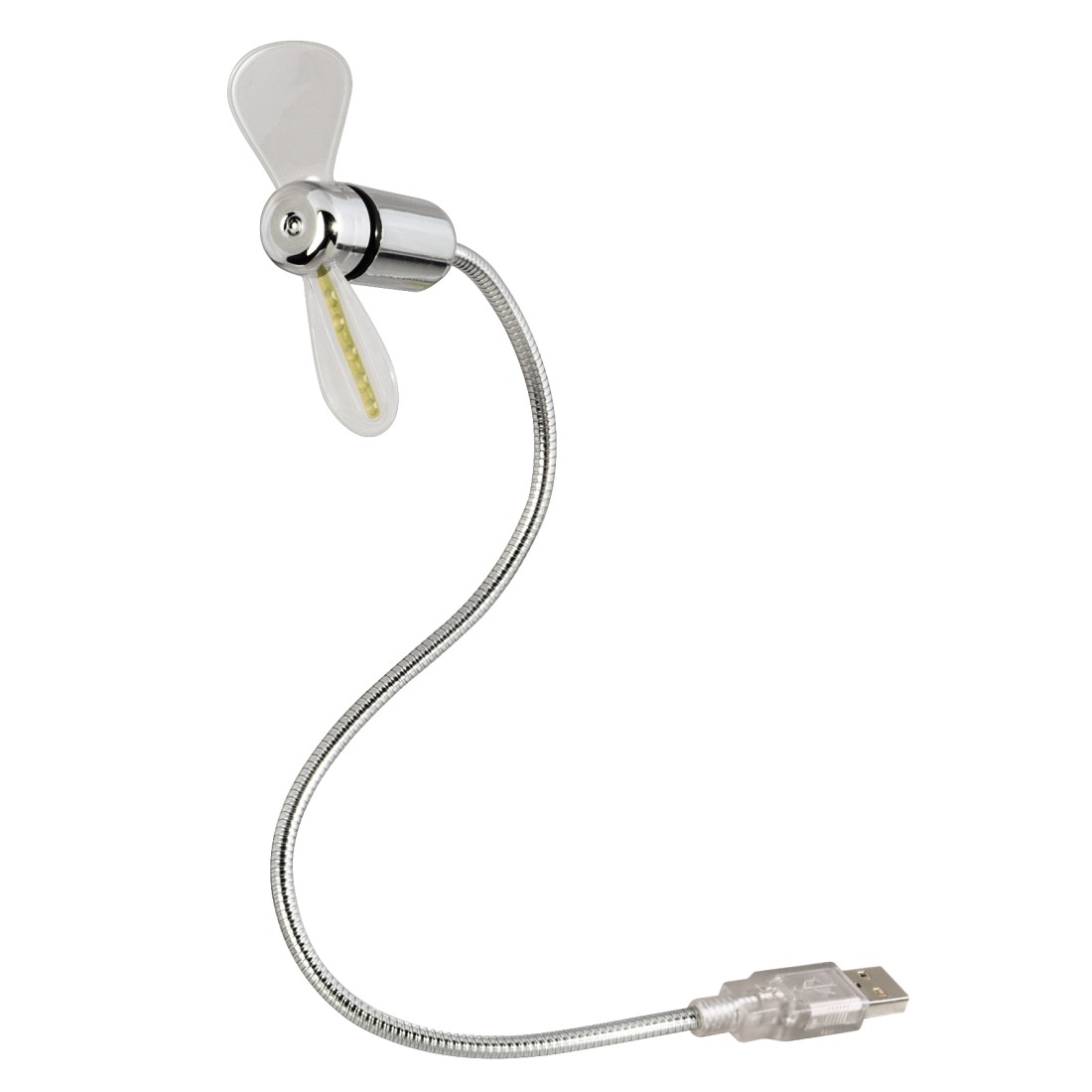 USB-Ventilator mit bunten LEDs (00012110)