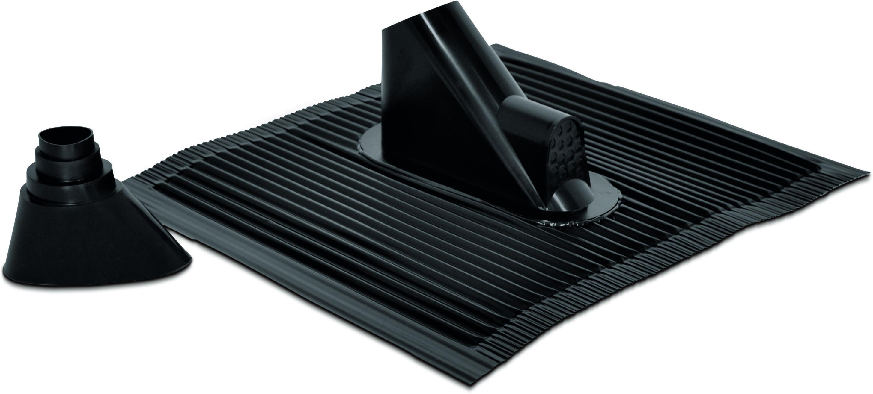 Alu-Dachziegel-Set schwarz