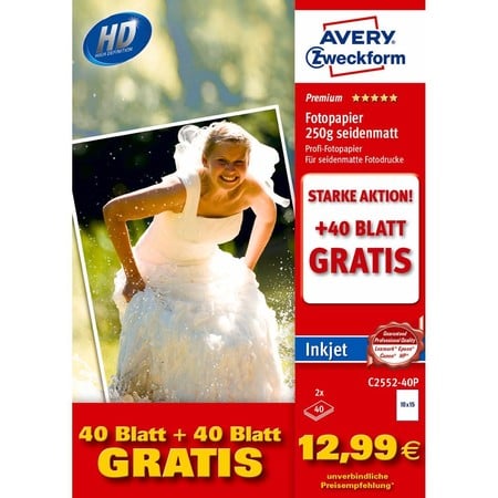 C2552-40P Premium Fotopapier