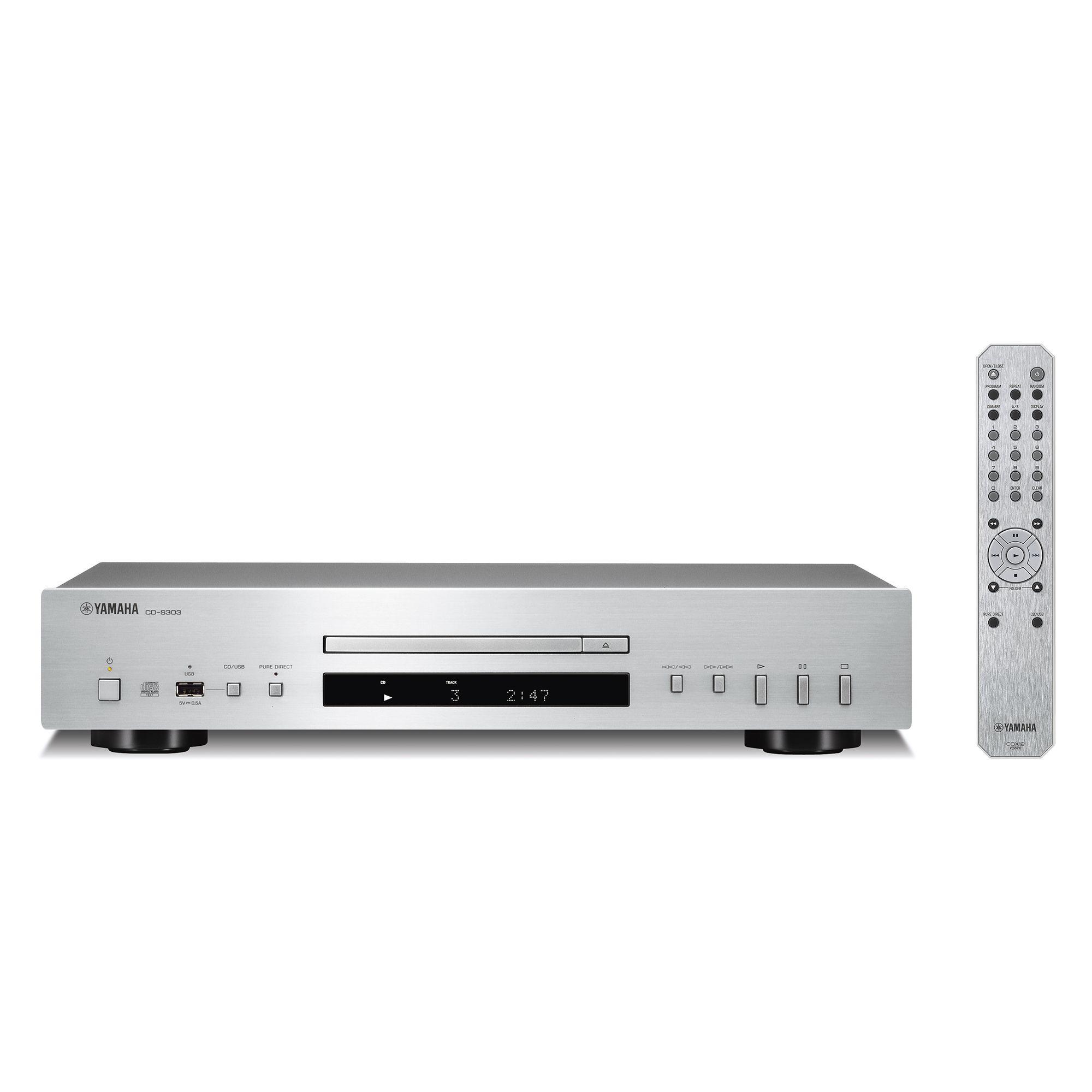 CD-S303 CD-Player silber