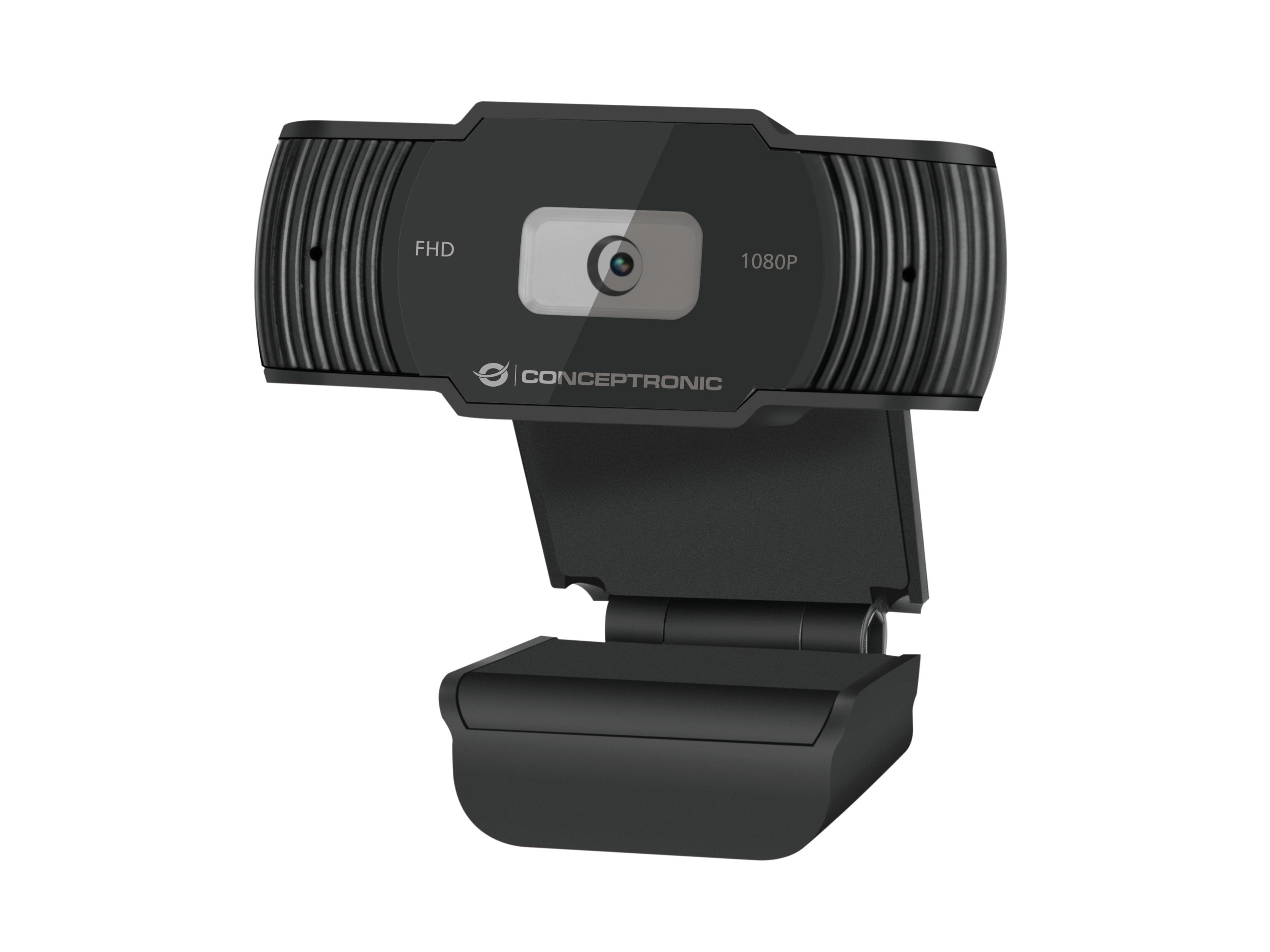 AMDIS 1080P FullHD Webcam mit Mikrofon Webcam