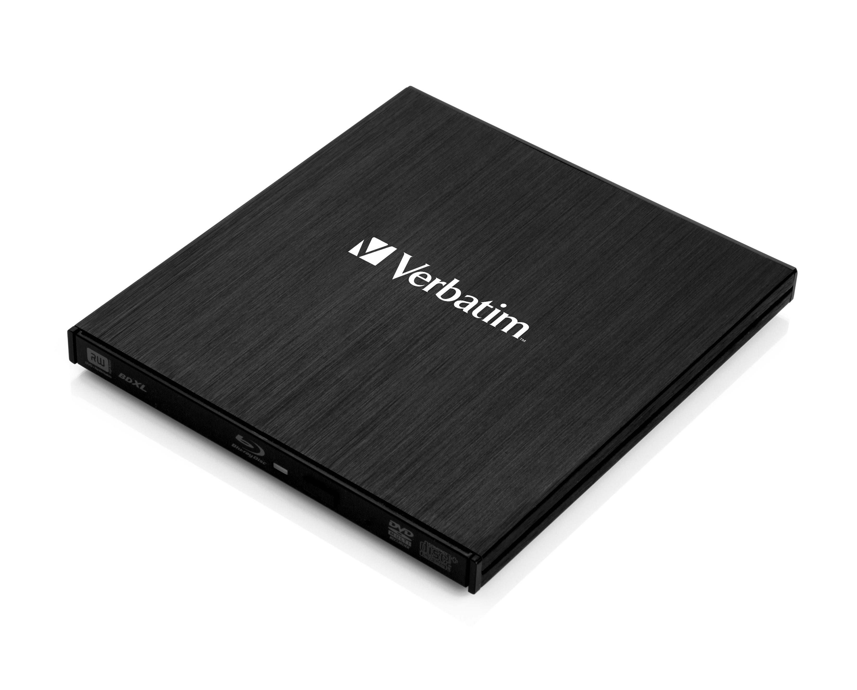 Slimline USB 3.2 Externer Blu-Ray Brenner