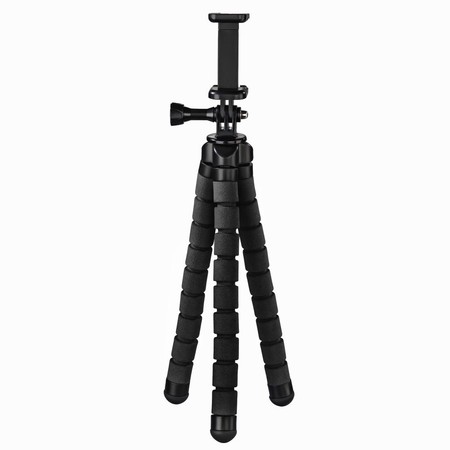Stativ "Flex" für Smartphone und GoPro, 26 cm, Schwarz (00004613)