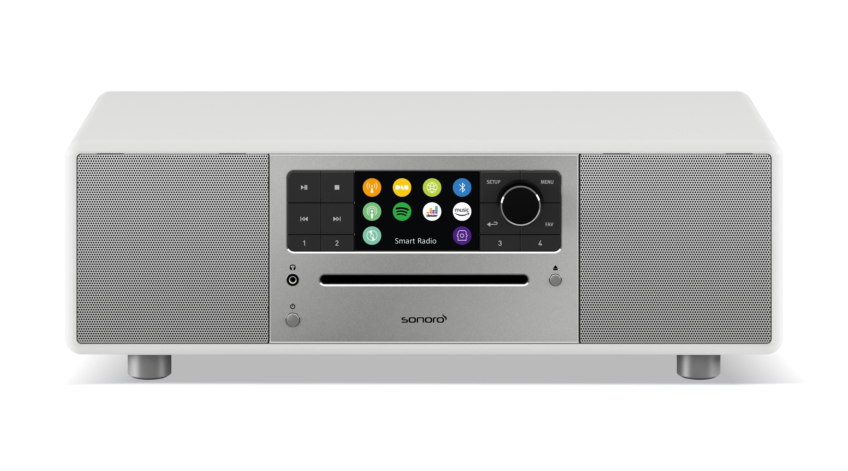 Kompaktanlage PRESTIGE weiß silber