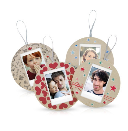 Sonstiges Fujifilm Instax Mini Decoration Ornament Set (bestehend aus 4 Deko-Ornamente für Instax mini Sofortbilder)