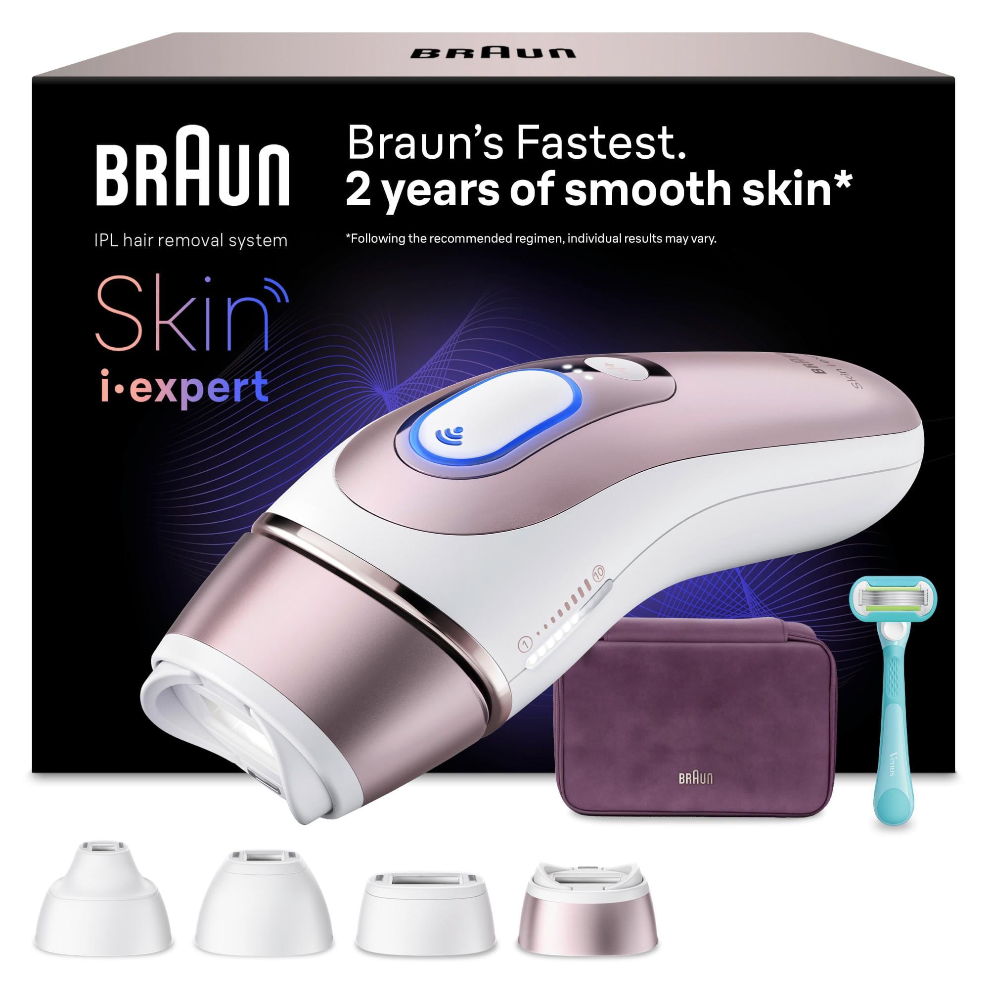 Smart IPL Skin i·expert, professionelle Haarentfernung, 4 smarte Aufsätze, PL7431 IPL Haarentferner