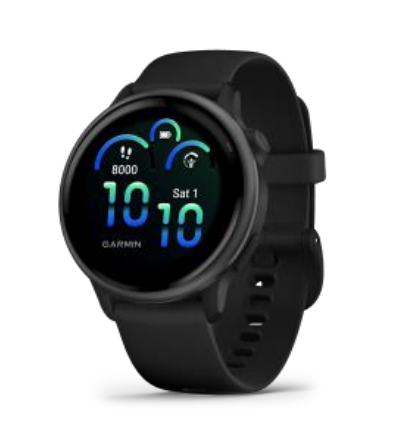 vívoactive® 6 Schwarz/Schiefergrau, Fitness-Smartwatch