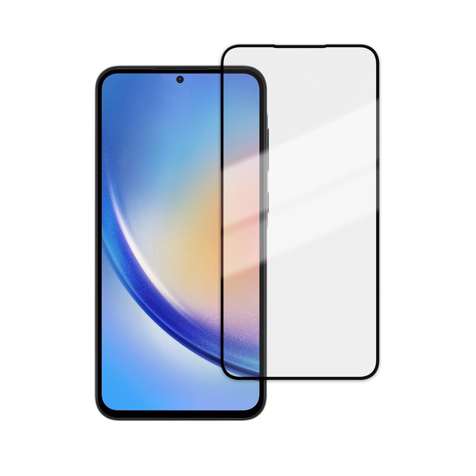 Full Screen Displayschutzglas für Galaxy A35 5G (64100)