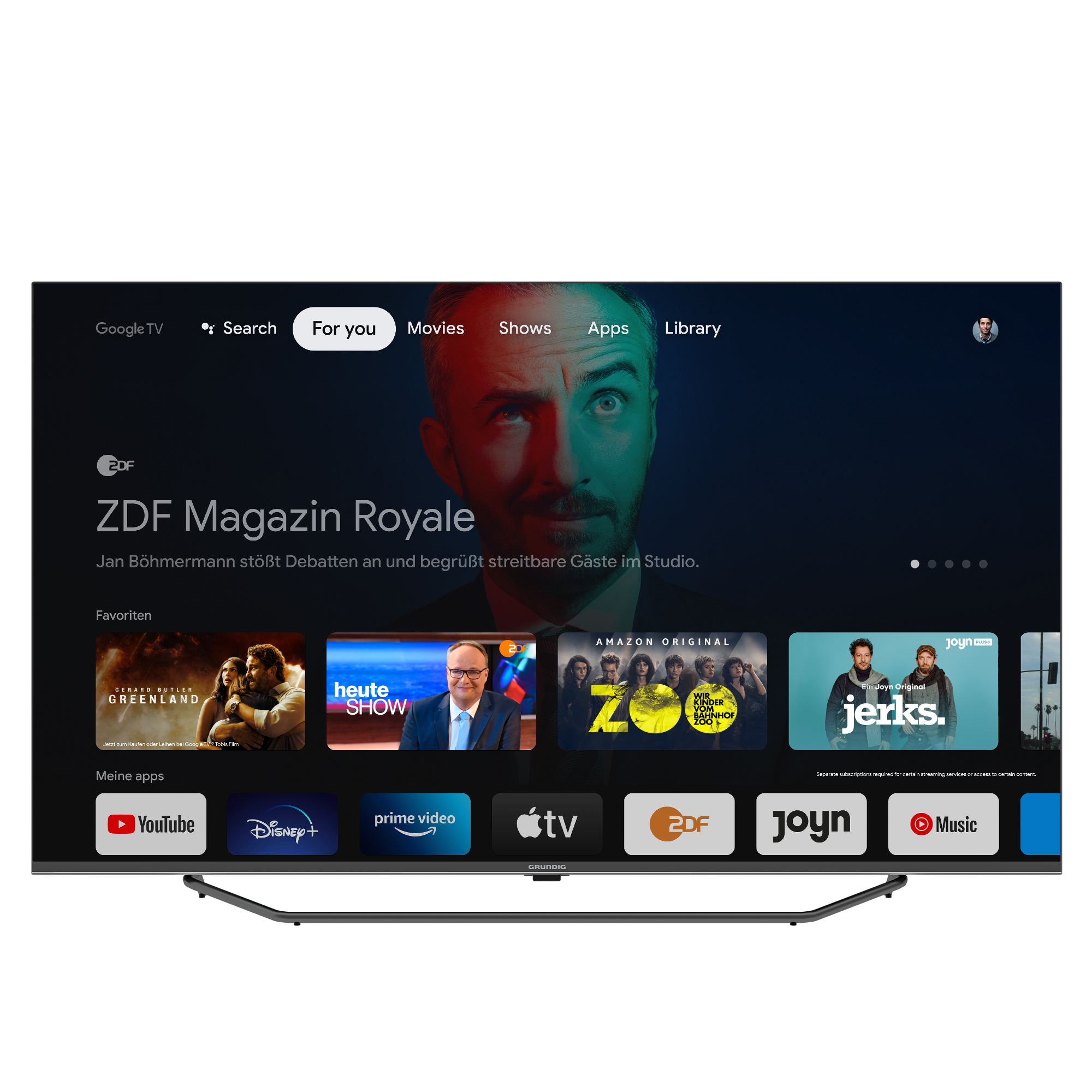 43 CUA 7390 Mailand LED TV