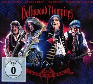 CD Hollywood Vampires - Live in Rio (CD Digipak+DVD)