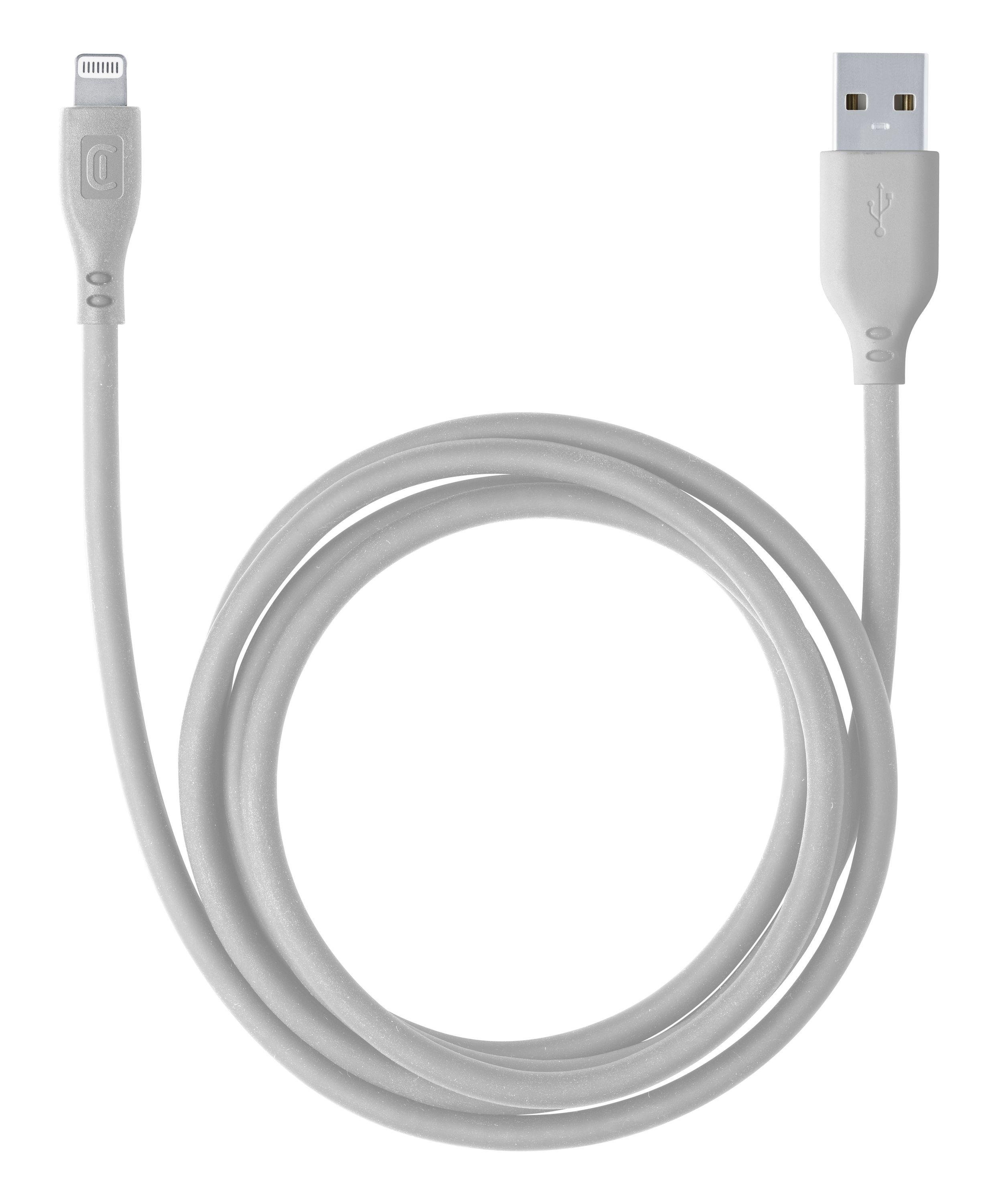 Soft Data Cable USB-A/ Lightning 1,2m Gray (60300)