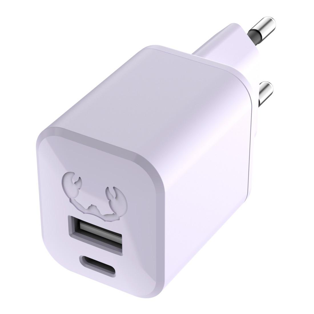 Mini-Charger USB-C und USB-A, PD 30 W, Dreamy Lilac (00220320)