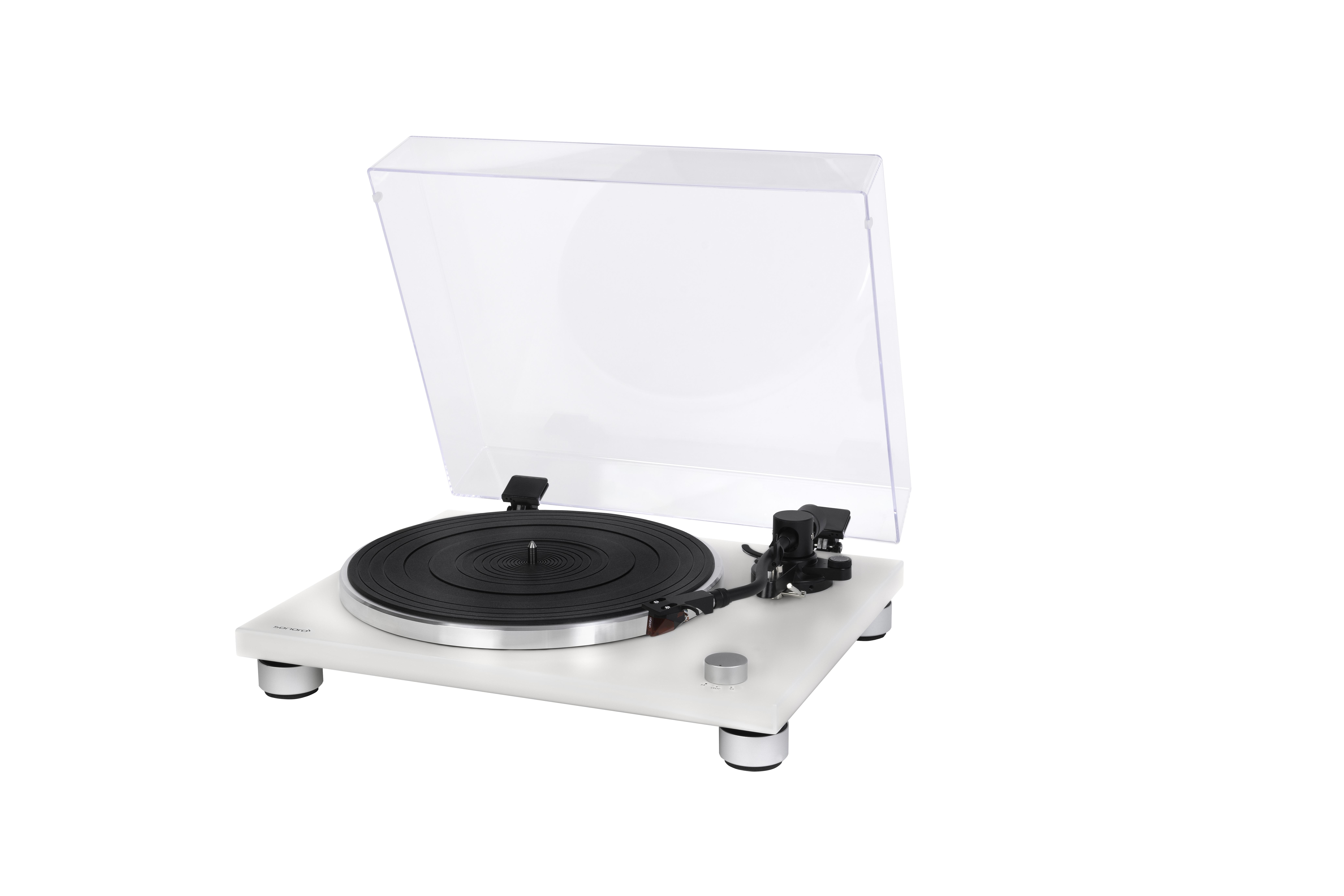 PLATINUM matt weiß Plattenspieler