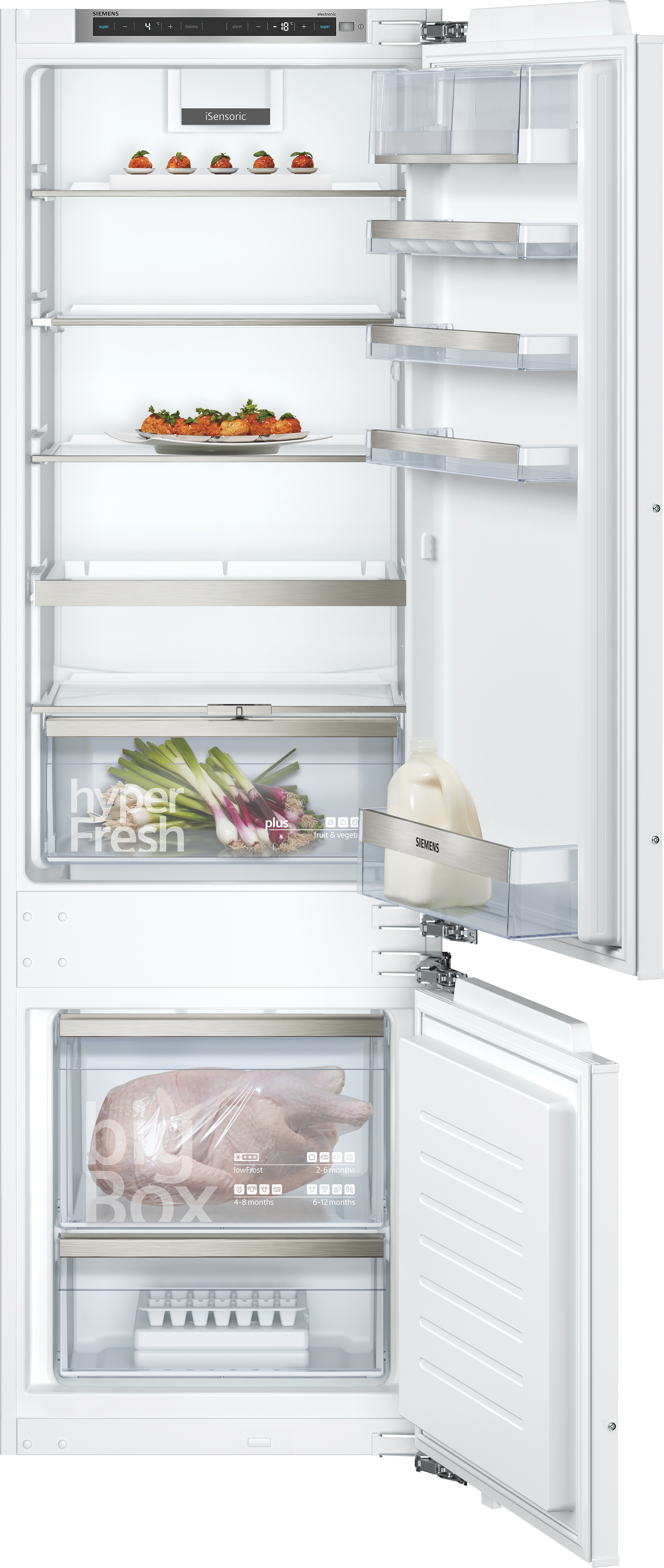 iQ500 KI87SADD0 Einbau-Kühl-Gefrier-Kombination