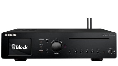 CVR-10 Saphirschwarz Kompaktanlage