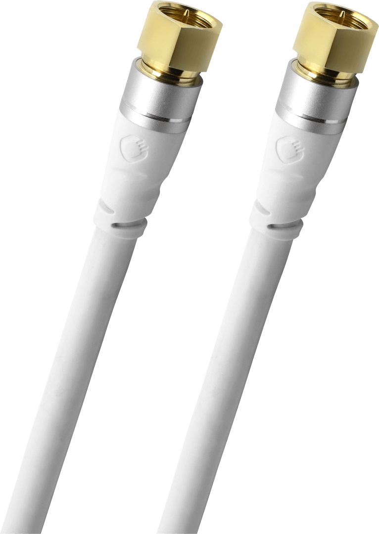 Digitales Satellitenkabel Antenna Link F weiß 1,0 m (D1C33120)