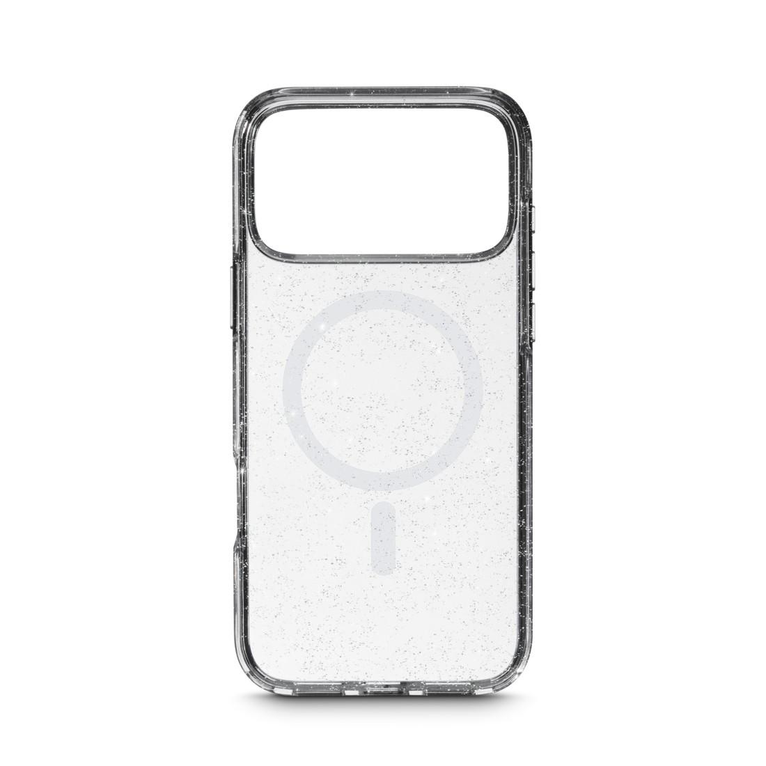 Cover "Mag Glitter" für Apple iPhone 17 Pro Max, Transparent (00019492)