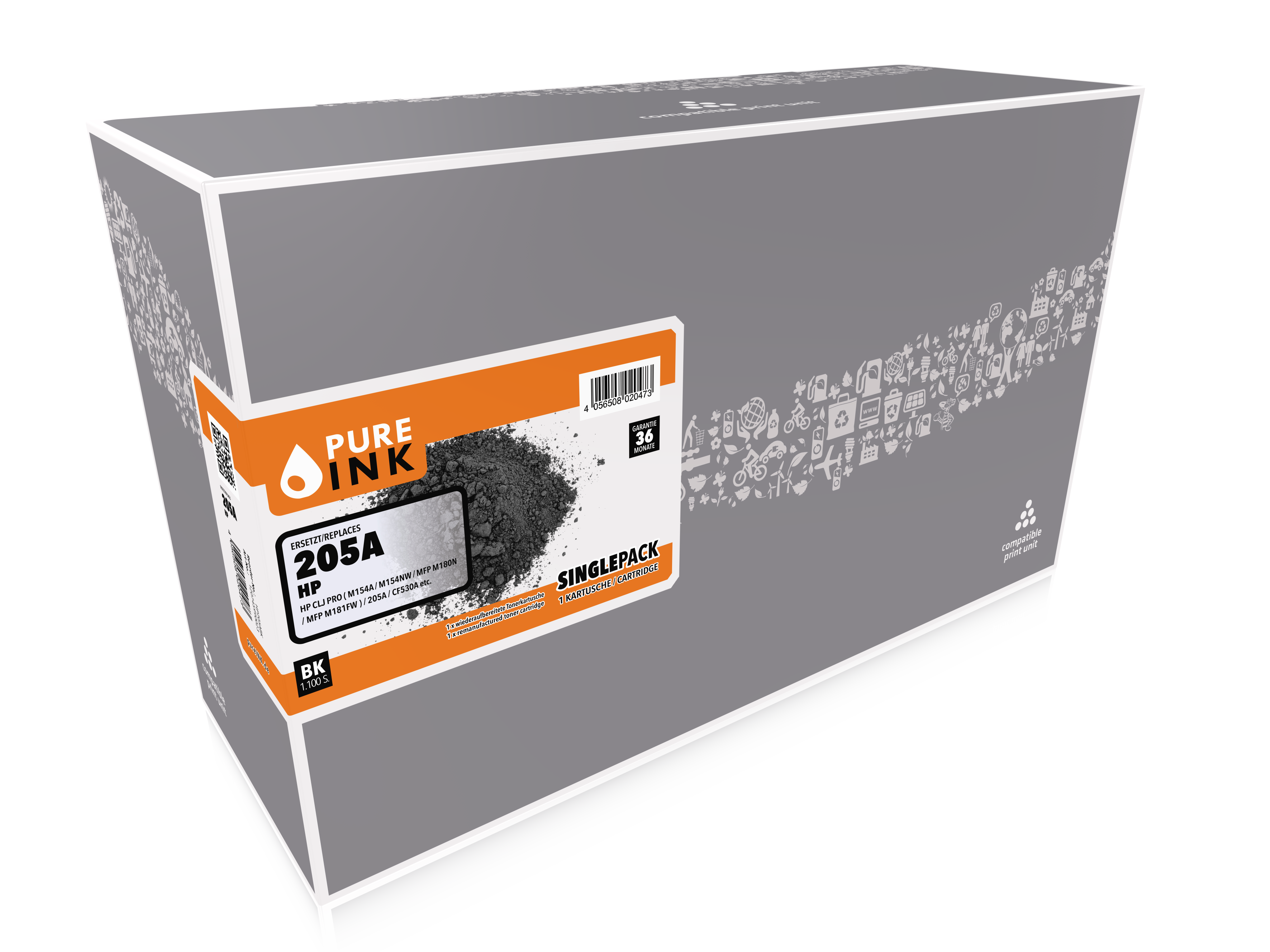 HP 205A CF530A schwarz Toner