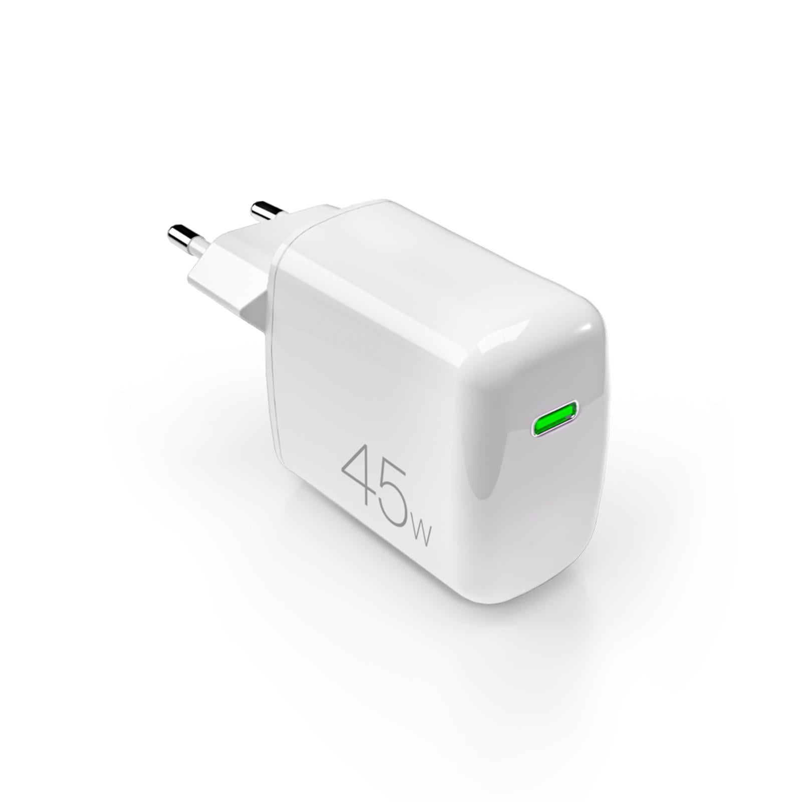 Ladegerät Wand-Akkus Mini Pro 45w, Weiß