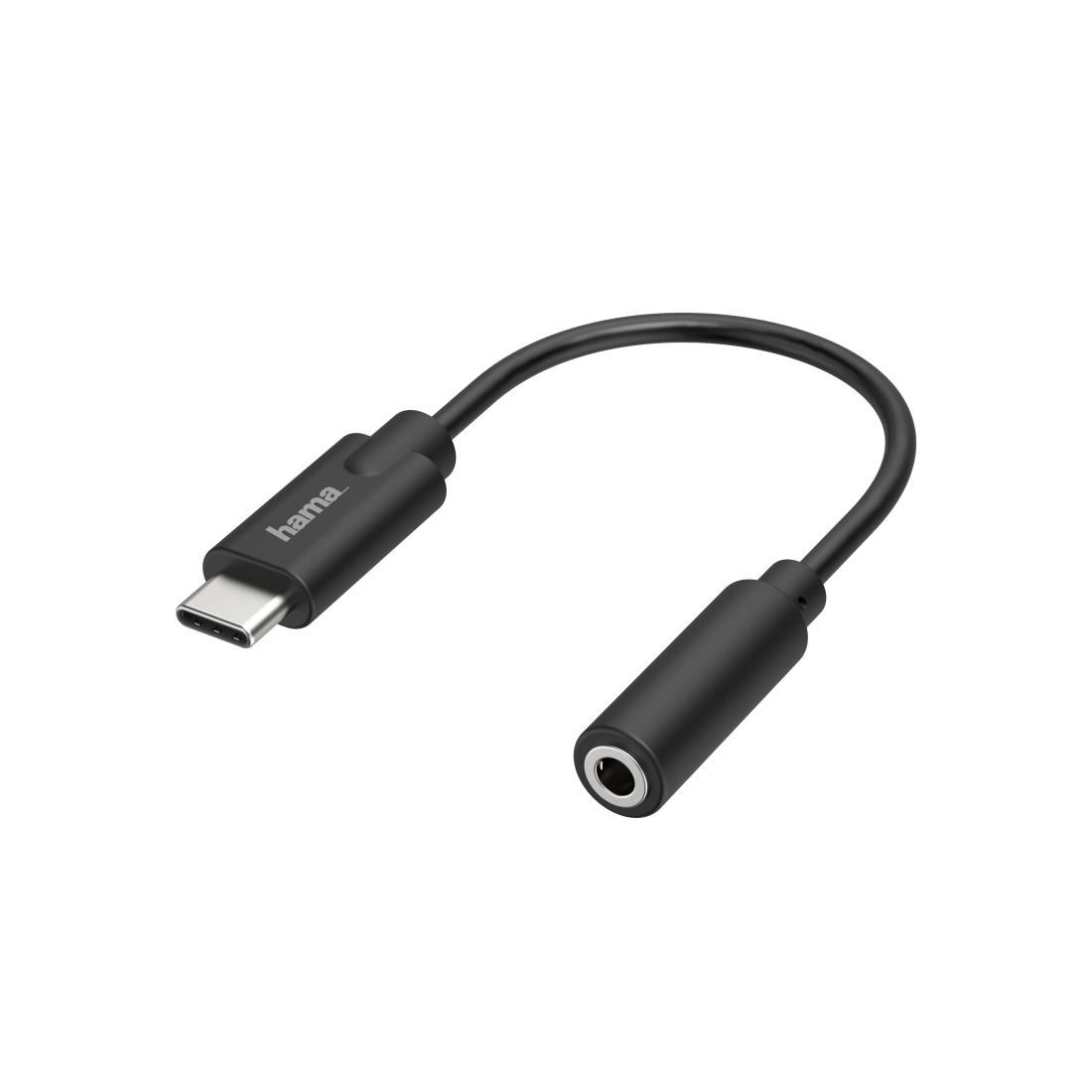 Audio-Adapter, USB-C-Stecker - 3,5-mm-Klinke-Buchse, Stereo (00200318)
