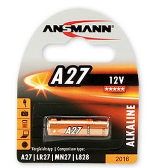 Alkaline A27, 1er Blister Batterie