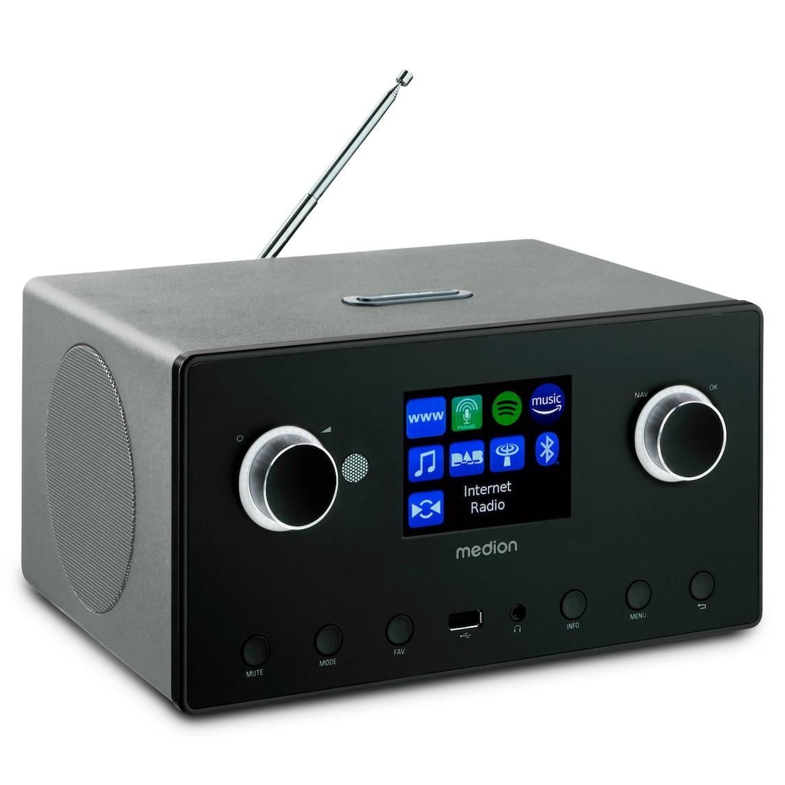 Internetradio LIFE P85444 2.1 titan