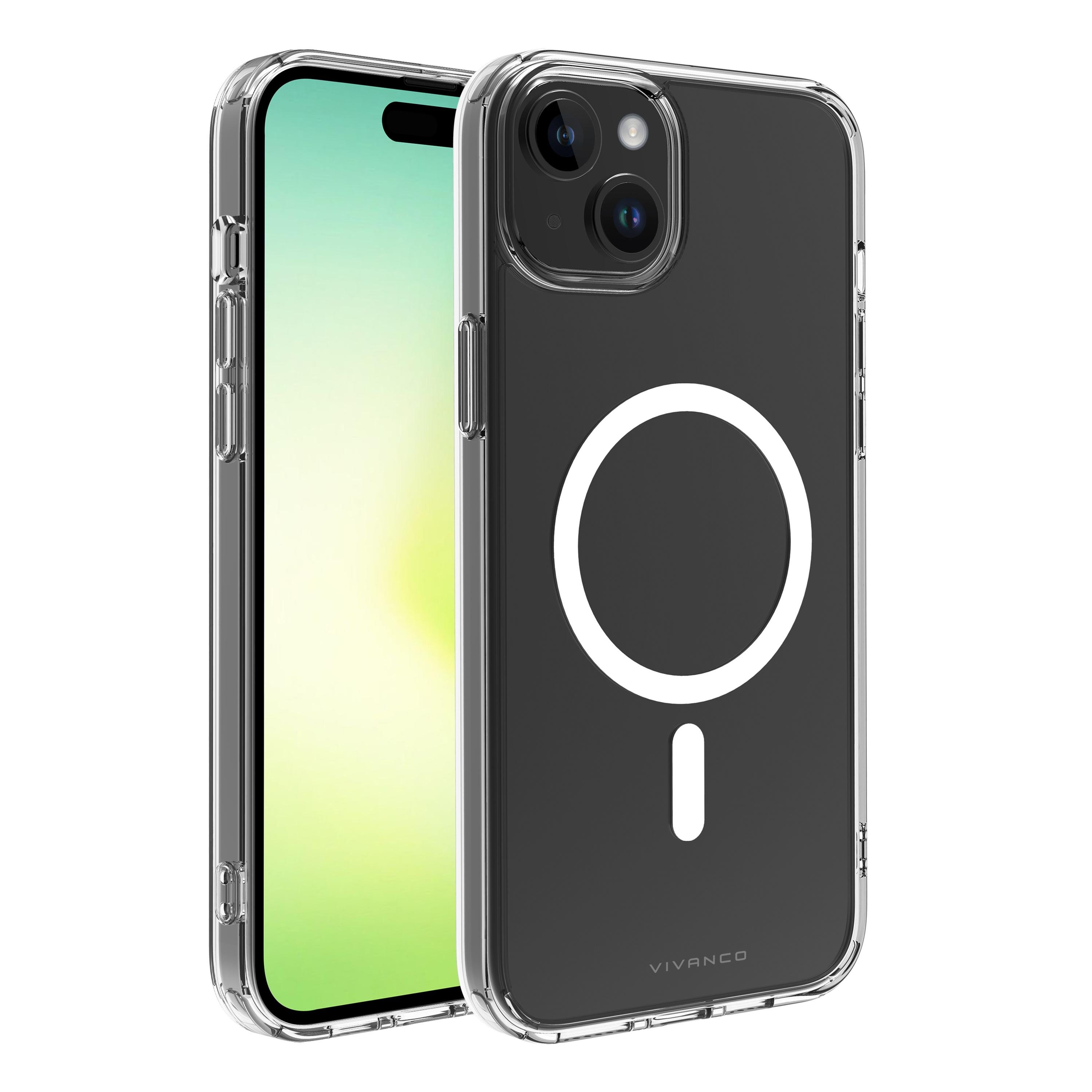 Mag Steady Anti Shock Cover, Magnetic Wireless Charging Support für iPhone 15 Plus (63912) Handyhülle