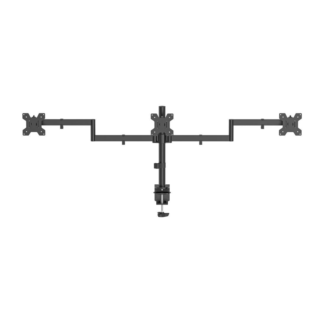Monitorhalterung, 3 Monitore, höhenverstellbar, schwenk-/neigbar, 13" - 27" (00220899)