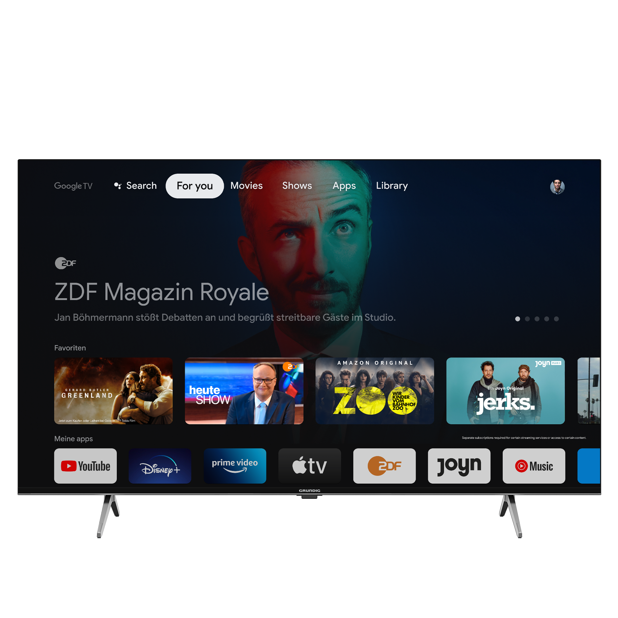 75 GUB 7340 LED TV