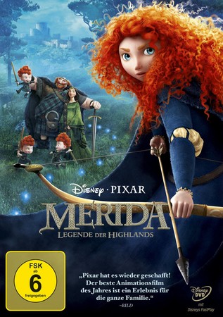 DVD Merida - Legende der Highlands