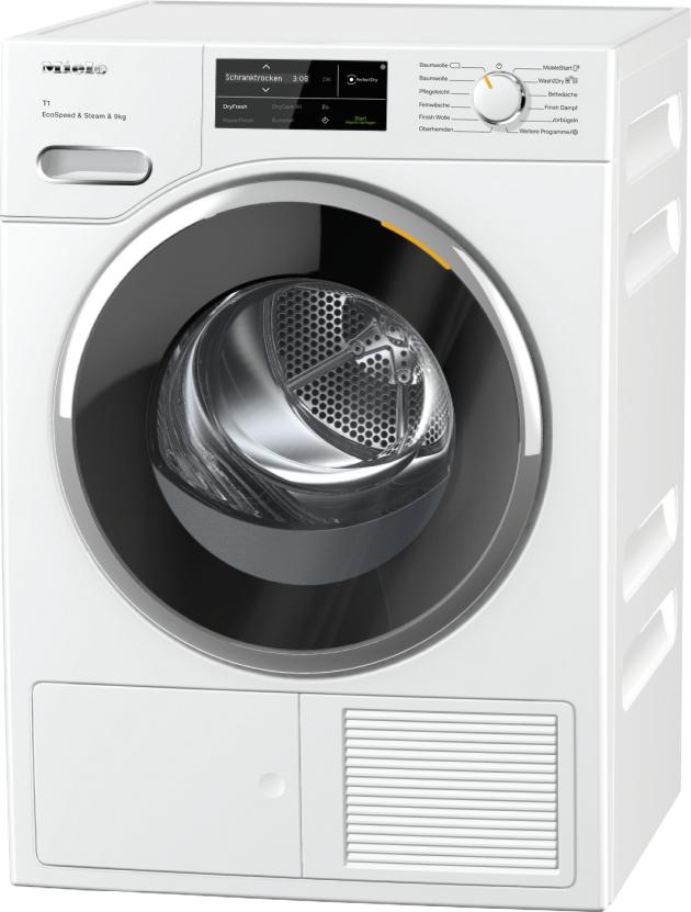 TWL780WP EcoSpeed&Steam&9kg Wärmepumpentrockner