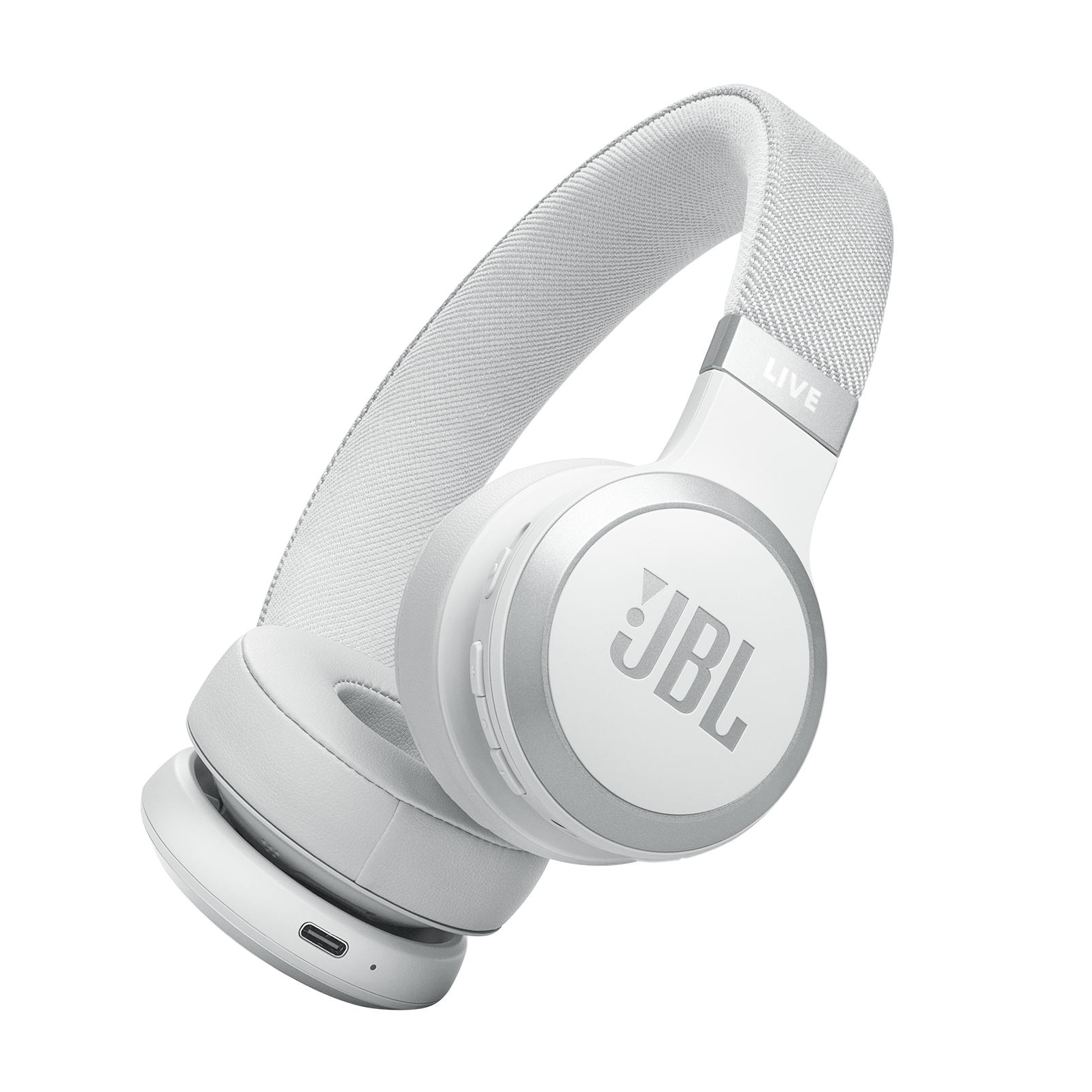 LIVE 670NC weiß kabelloser On-Ear-Kopfhörer mit True Adaptive Noise Cancelling