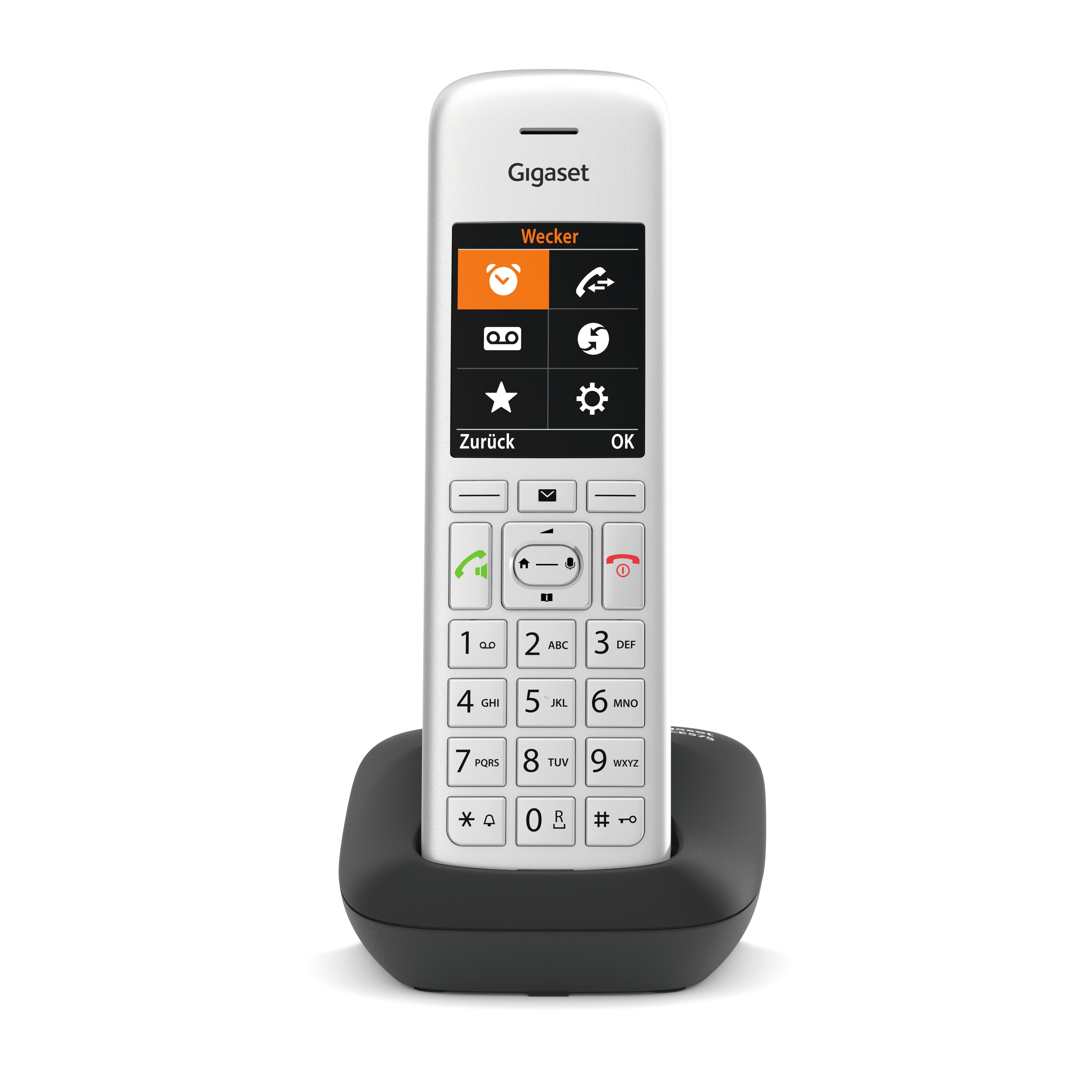 CE575 silber Schnurloses Telefon