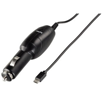 Auto-Ladegerät mit Micro-USB-Anschluss, 12 W, 1,0 m, Schwarz (00093779)