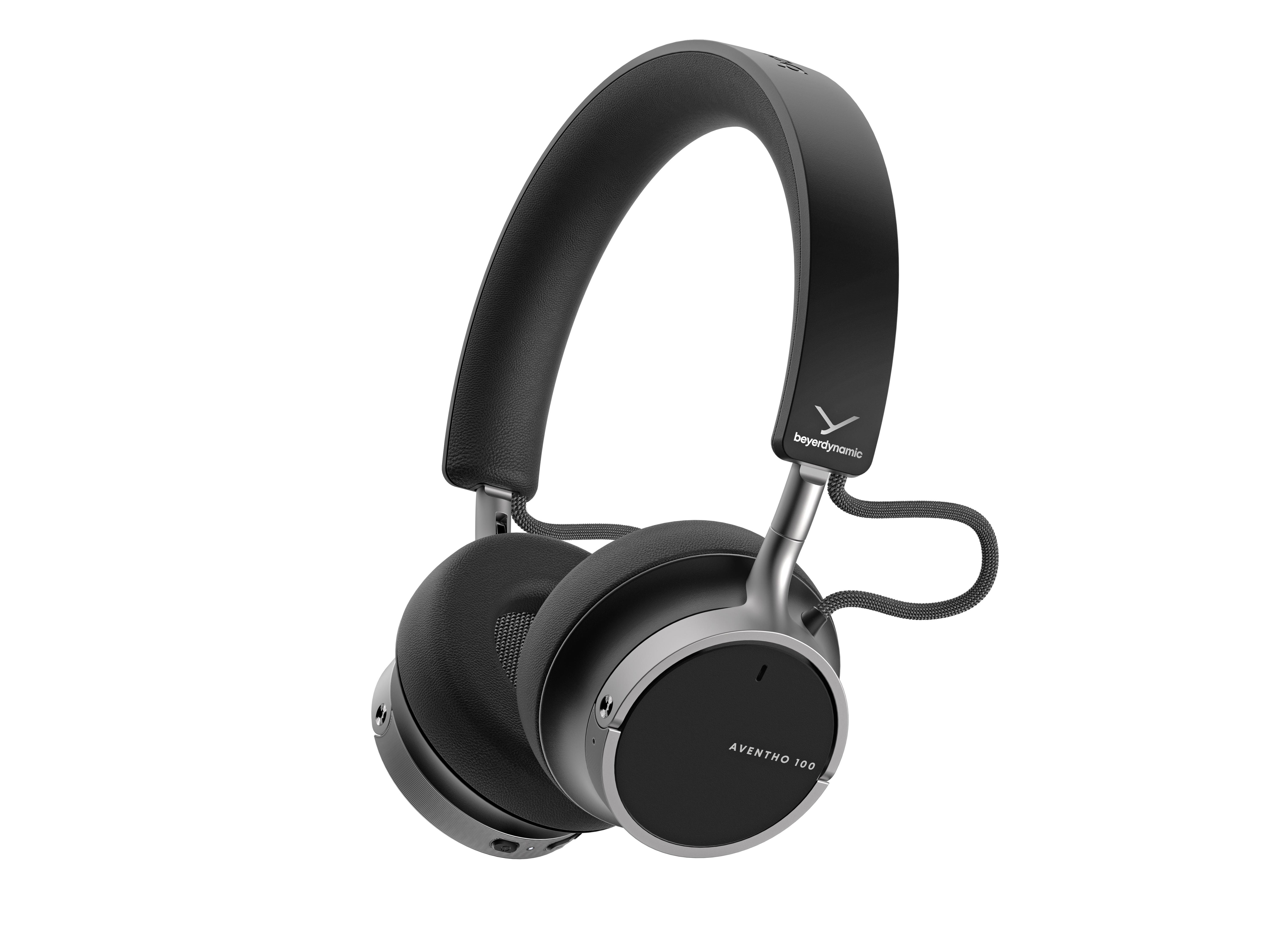 Aventho 100, Schwarz, Bluetooth On-Ear-Kopfhörer (00231982) On-Ear Kopfhörer