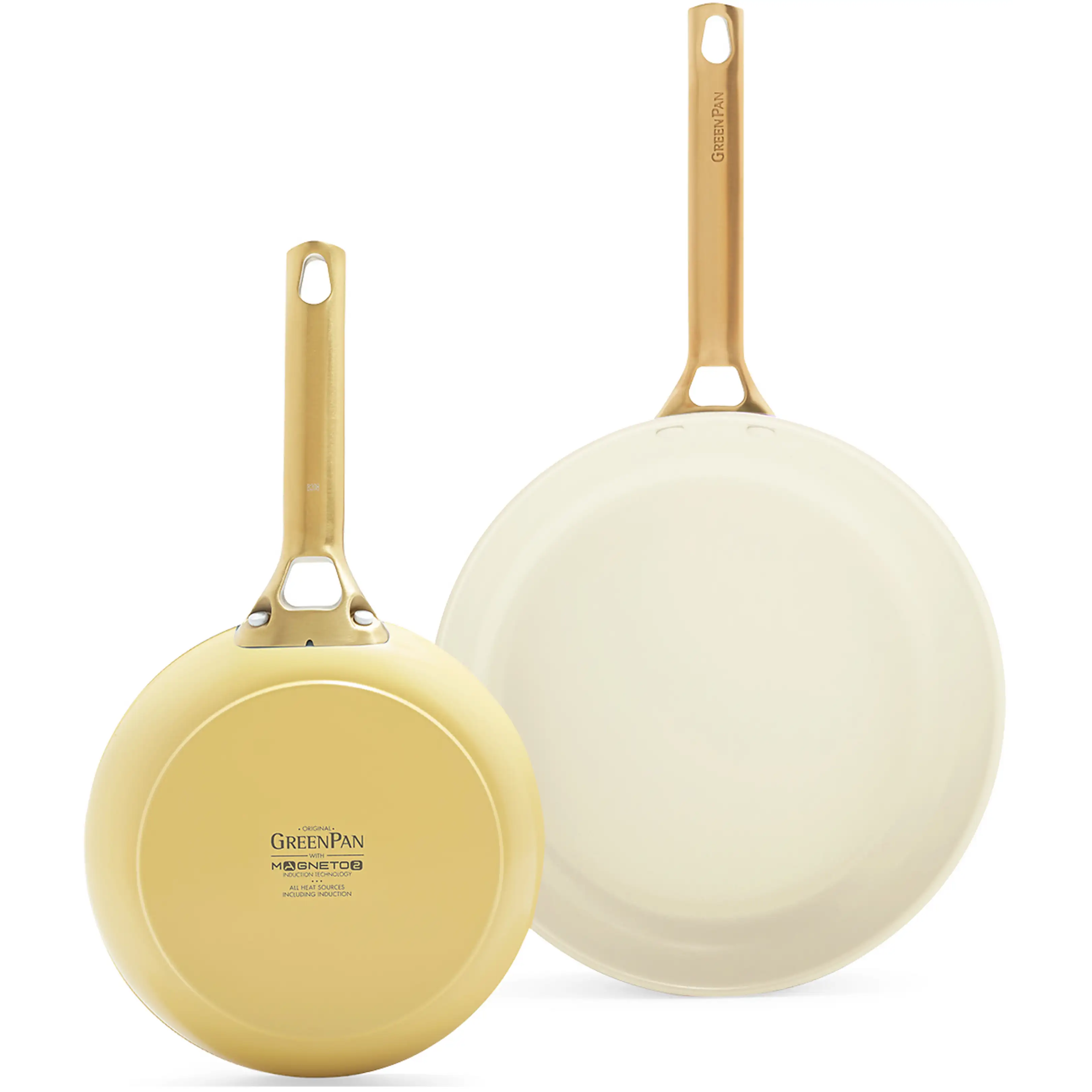 Padova Reserve 2-teiliges Bratpfannenset 20+26 cm Gelb