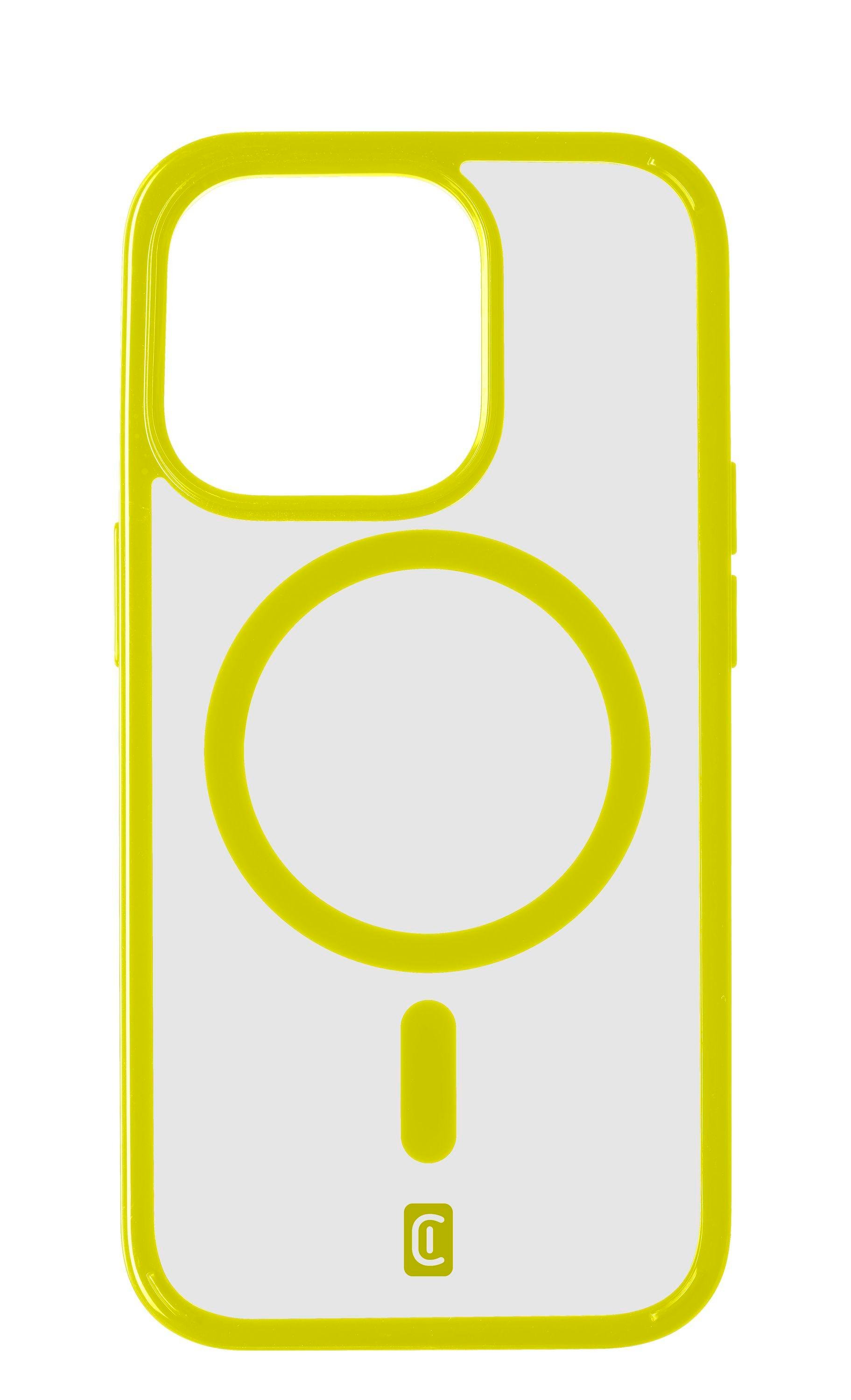 Pop MagSafe Case MAG für Apple iPhone 15 Pro Max Limette/Transparent Handyhülle