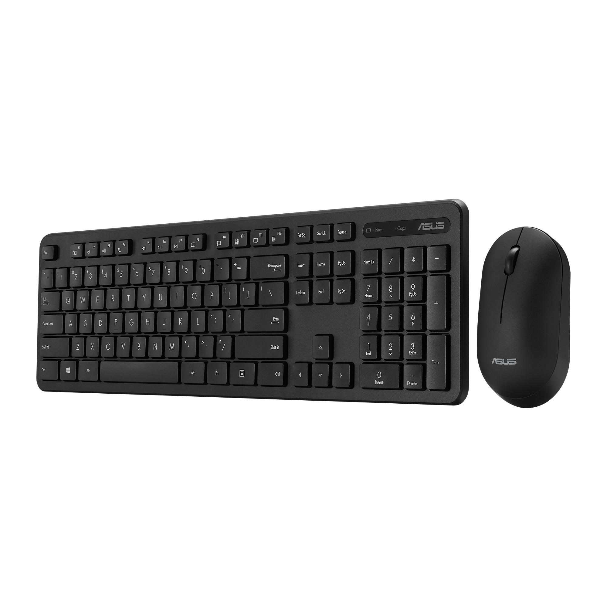 CW100 Tastatur-Maus-Set, Schwarz