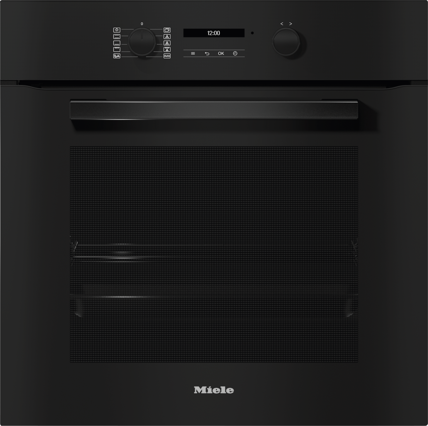 Einbaubackofen H 2861-1 B Obsidianschwarz inkl. HBBL 71