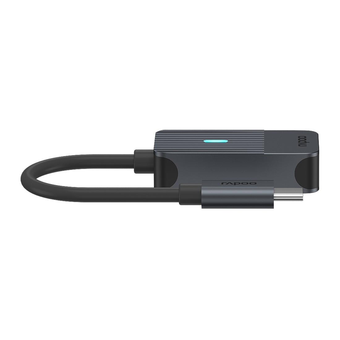 USB-C Adapter "UCA-1005", USB-C auf DisplayPort, Grau (00217686)