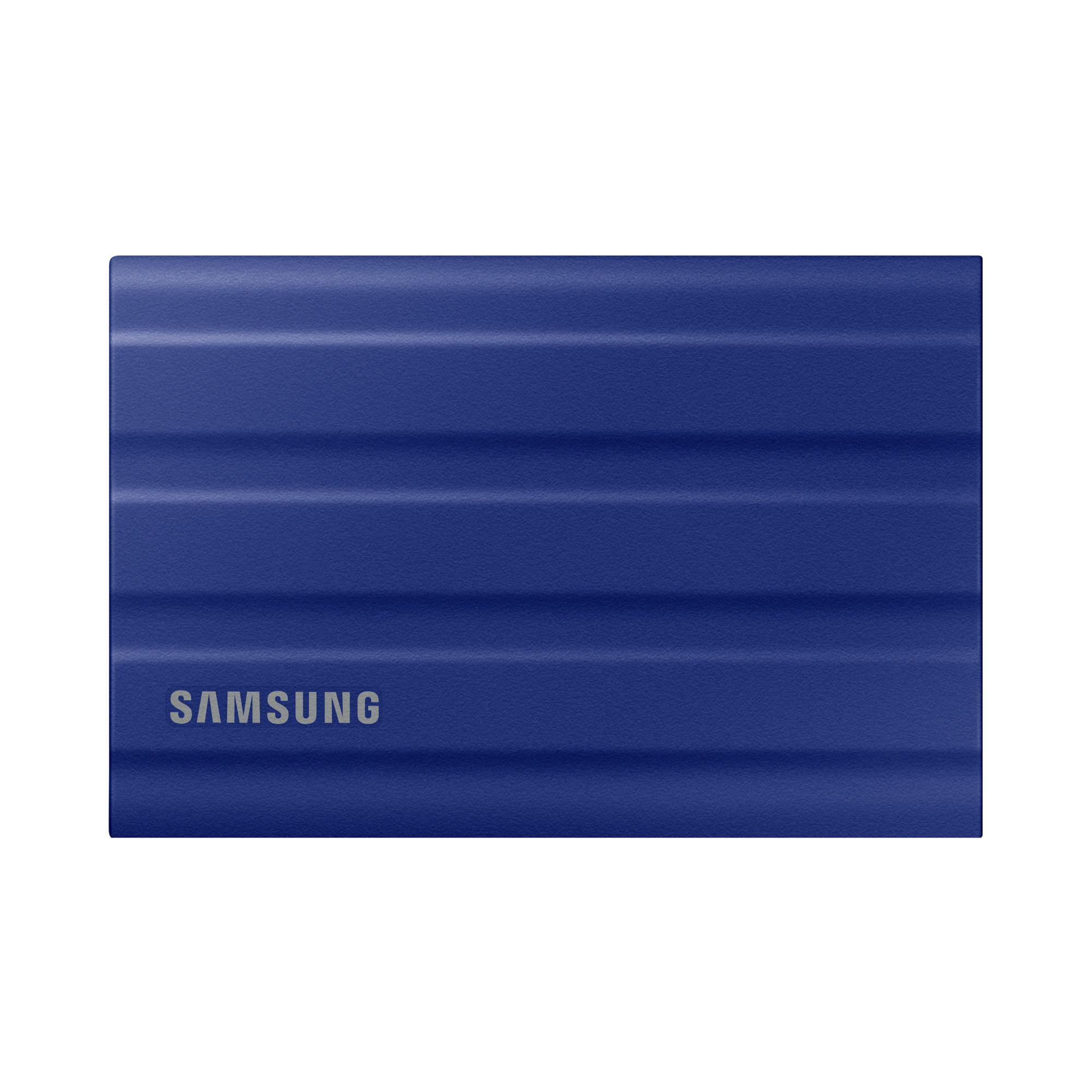 Portable SSD T7 Shield USB 3.2 Gen 2 - 1 TB Blau Externe SSD-Festplatte