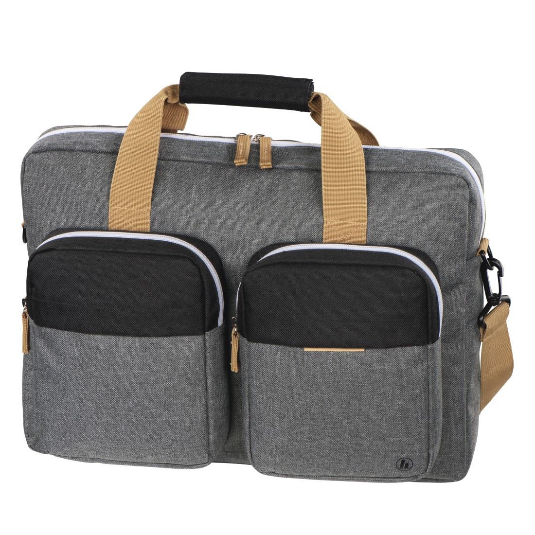 Laptop-Tasche "Florenz II", bis 40 cm (15,6"), Schwarz/Grau (00217130)