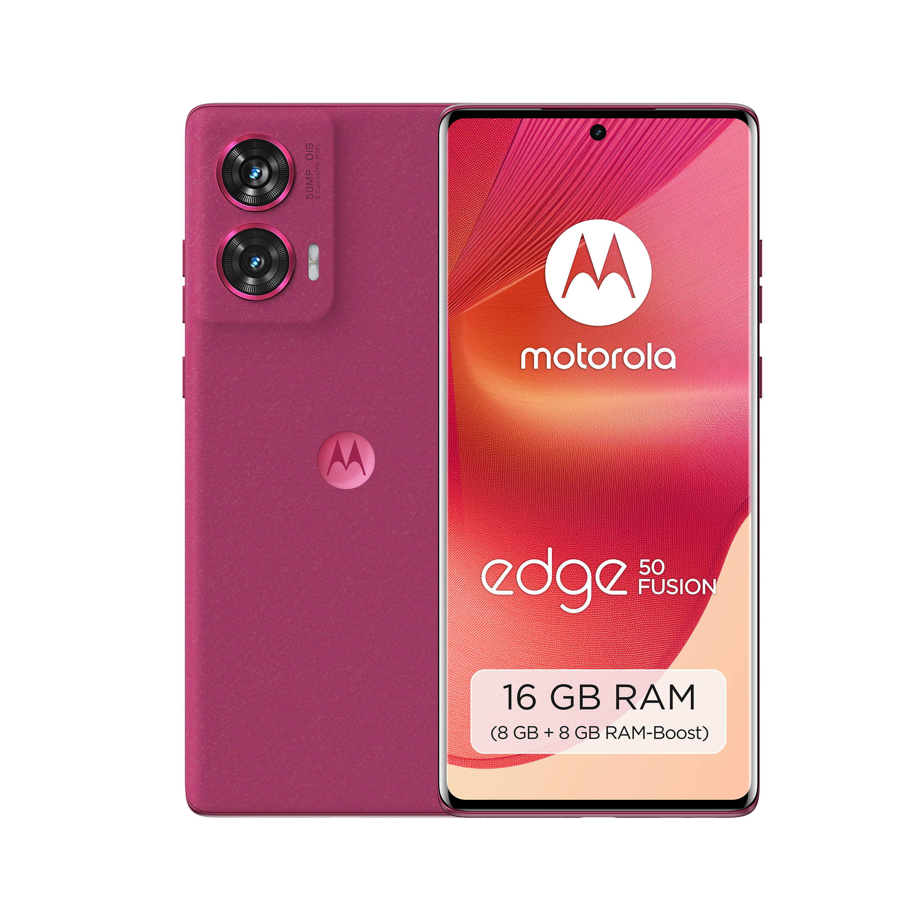 edge50 Fusion 8GB + 256 GB 5G Hot Pink Smartphone