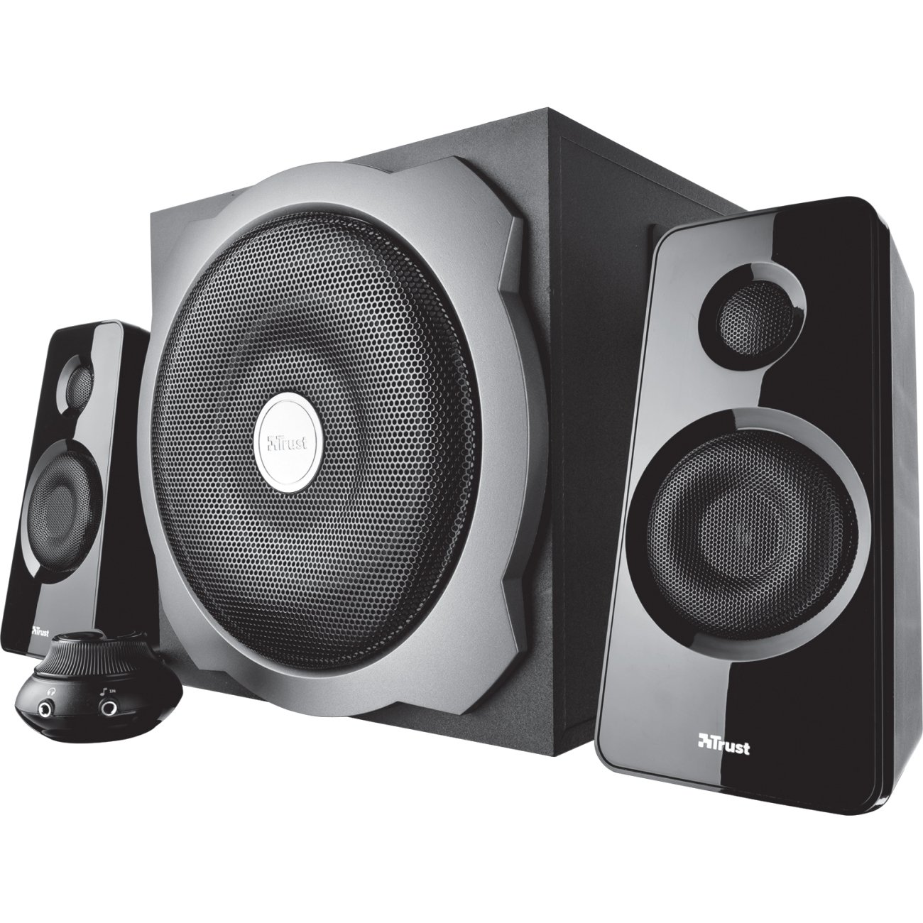 Tytan 2.1 schwarz PC-Lautsprecher